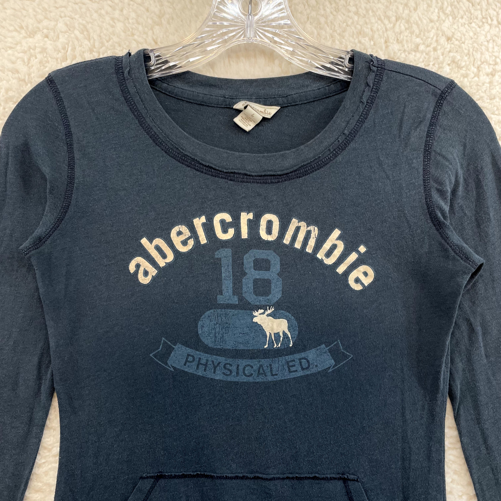 Y2K Vintage Abercrombie Top XS Small Bella Swan Fairy Grunge Sporty Whimsigoth