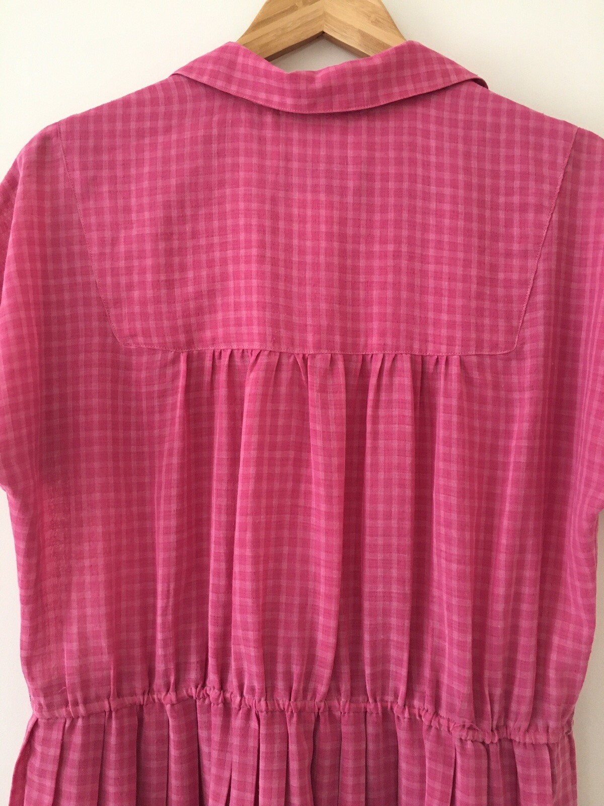 VINTAGE 80’s Do 50’s NOEL WELLS Retro SHIRTWAIST SWING DRESS Housewife Pinup 16