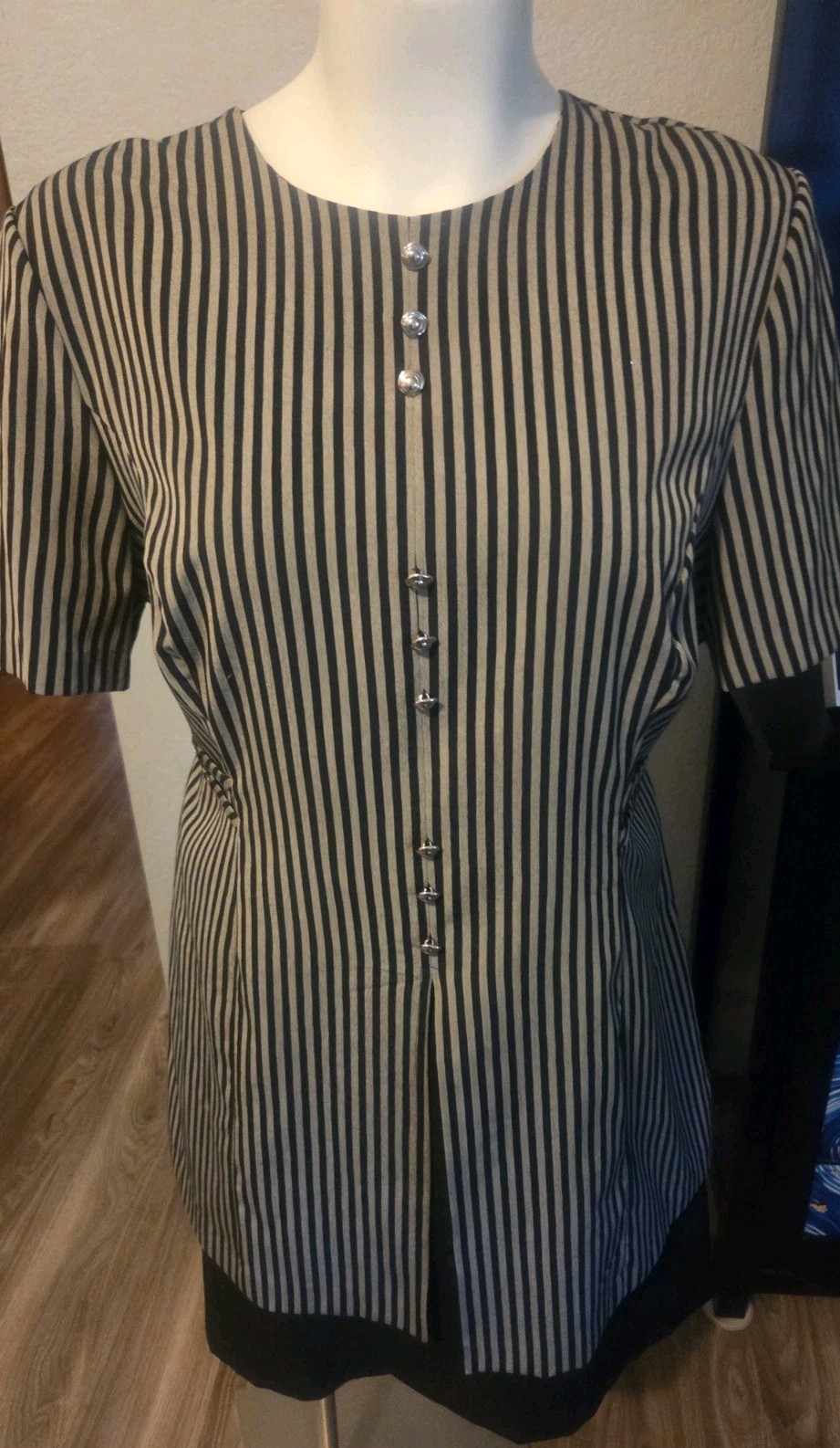 Vintage 1980s Lady Dorby Sheath Dress Plus Size 24/26 3X