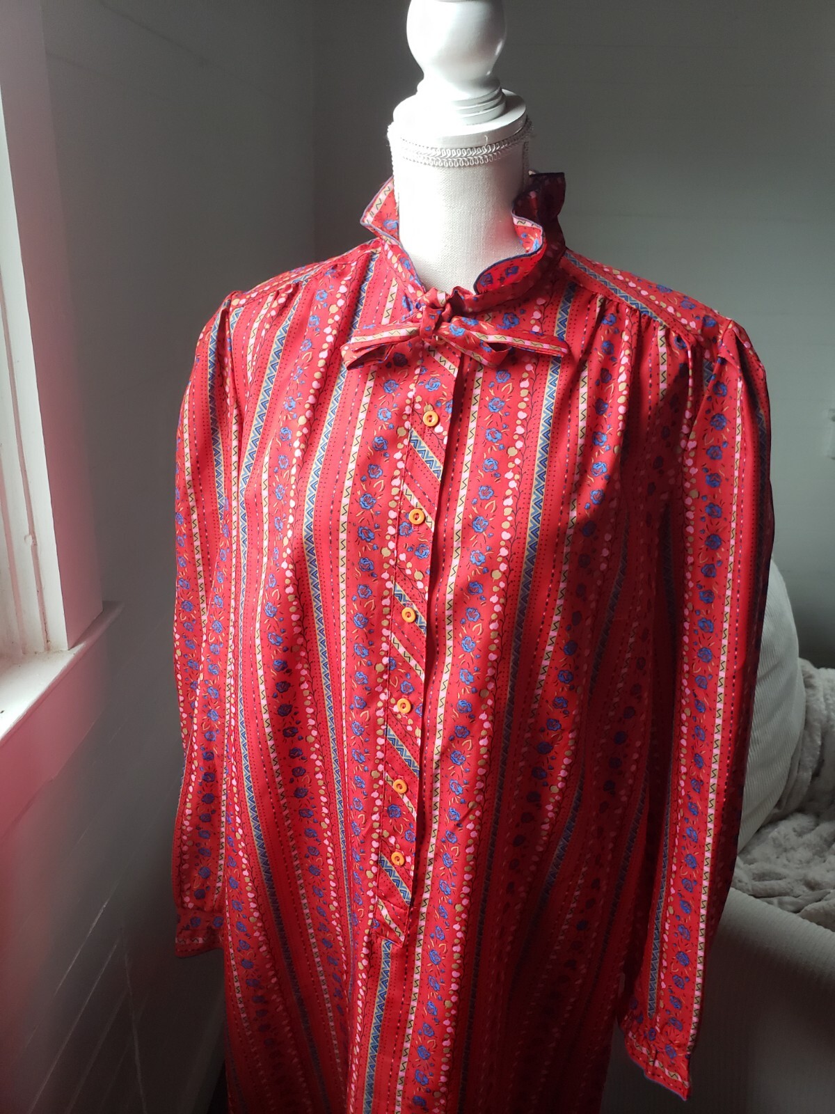 Jcpenney Shirtdress Vintage Size 20 Modern Large XL