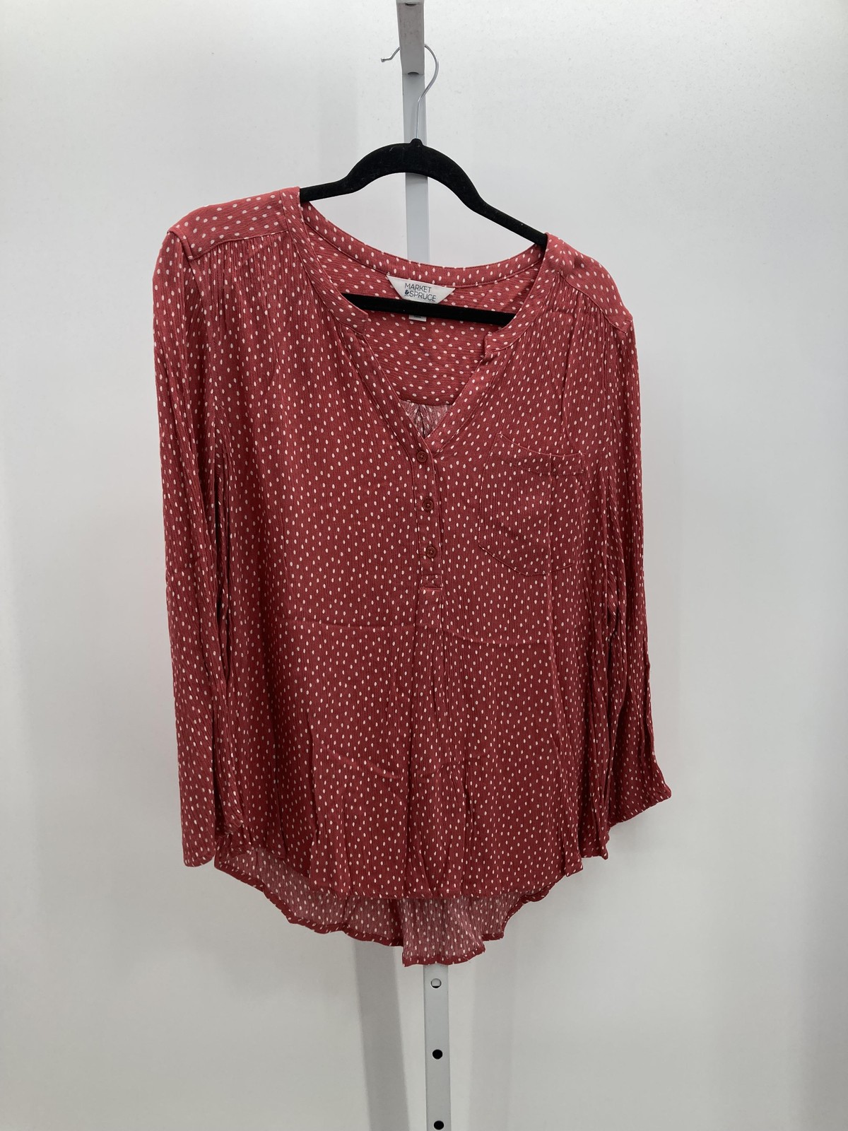 market & spruce Size Extra Large Misses Long Sleeve Shirt