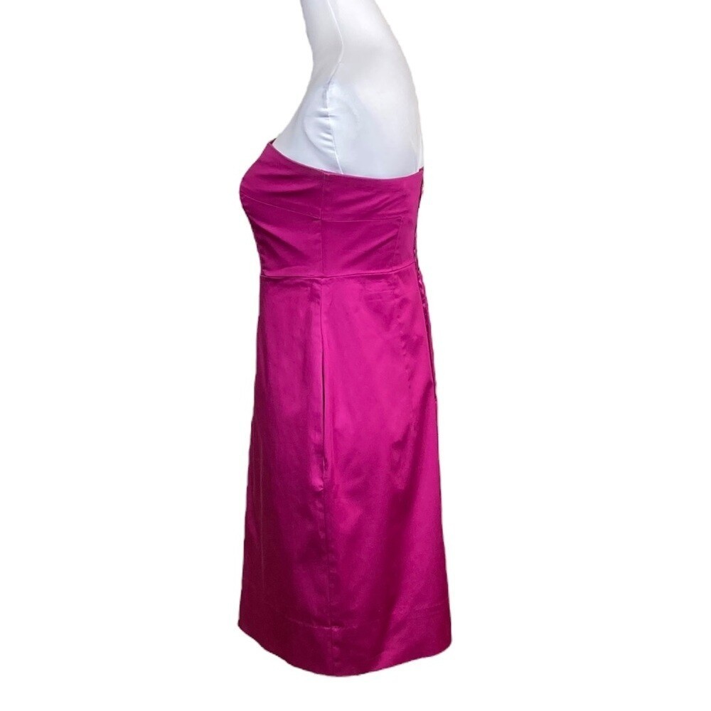 New York & Company Fuchsia Strapless Dress, Size 4