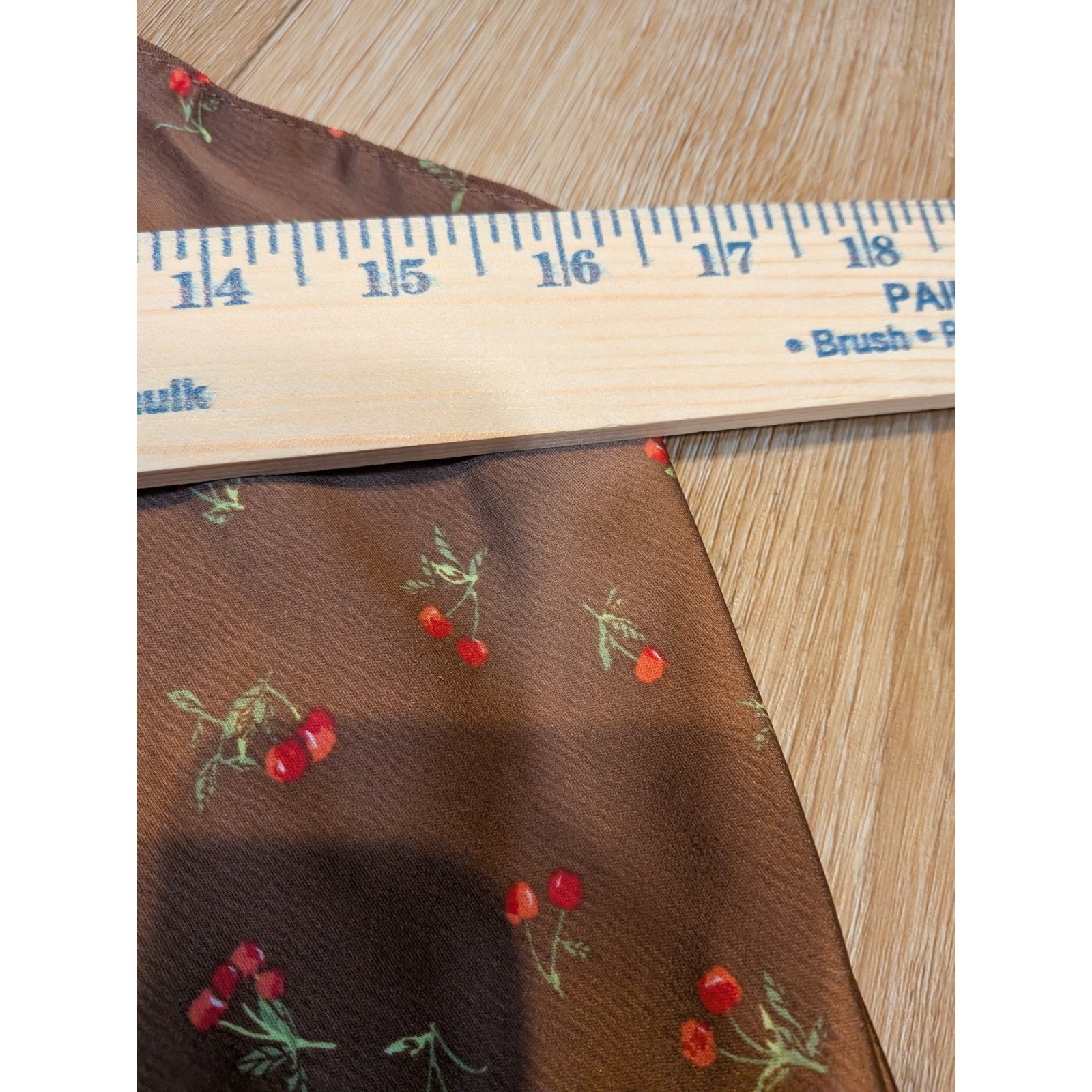 🍒 90s Style Cherry Print Babydoll Slip Dress Coquette Lace Trim Going Out Dress
