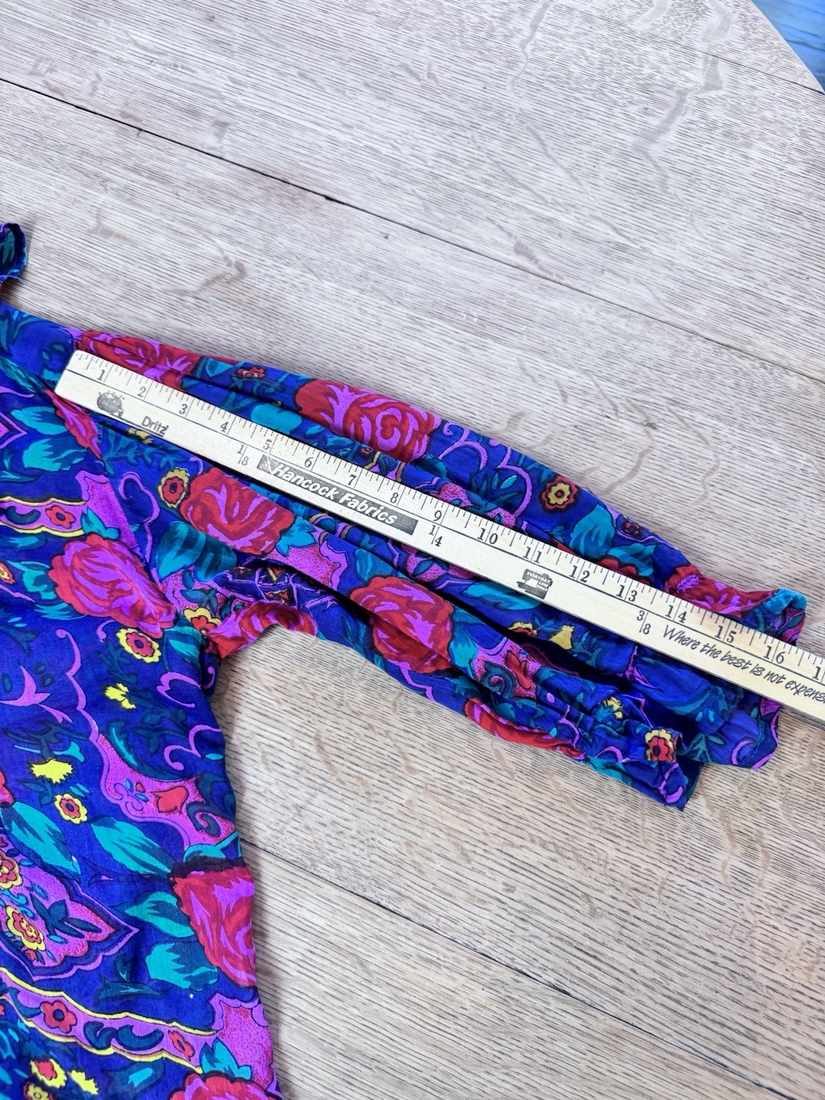 Vintage Speed Limit MPH Women’s SZ M Ruffle Blouse Floral Y2K Boho 90s