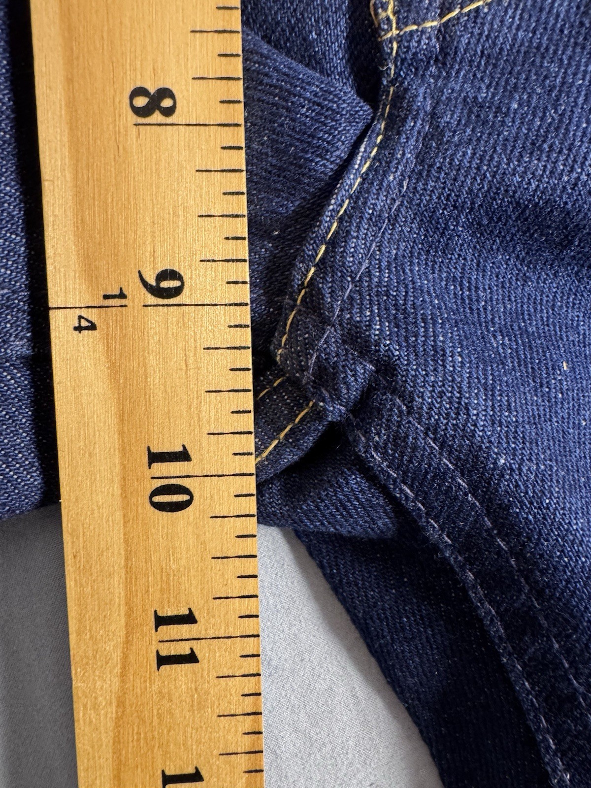 Lee Riders Vintage Denim Juniors Jeans Deadstock USA Straight Leg (SIZE 6)