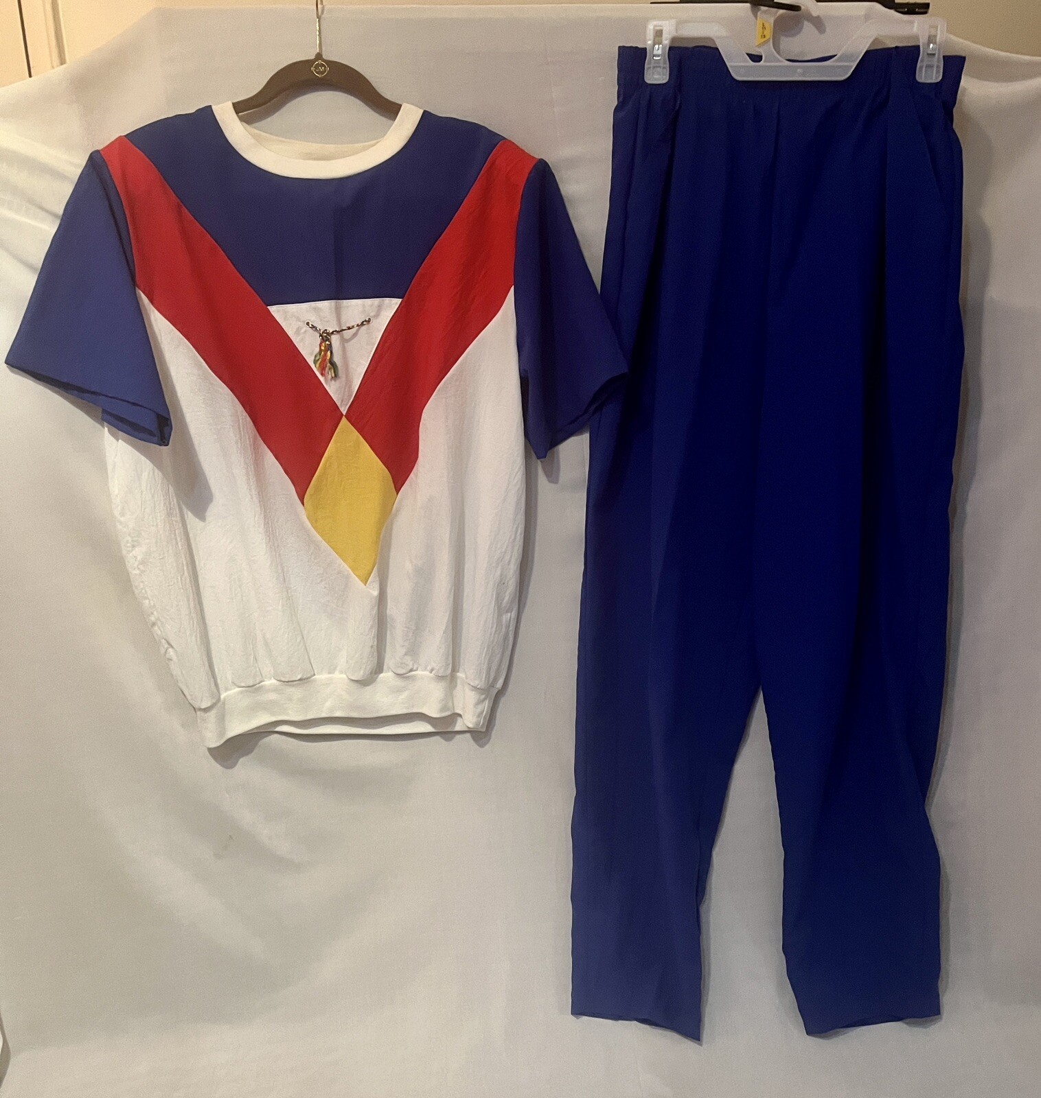 ✨ Vintage 70s Cape Cod L Women’s Sportswear Nautical Mid Century Retro 2 Pc. XL