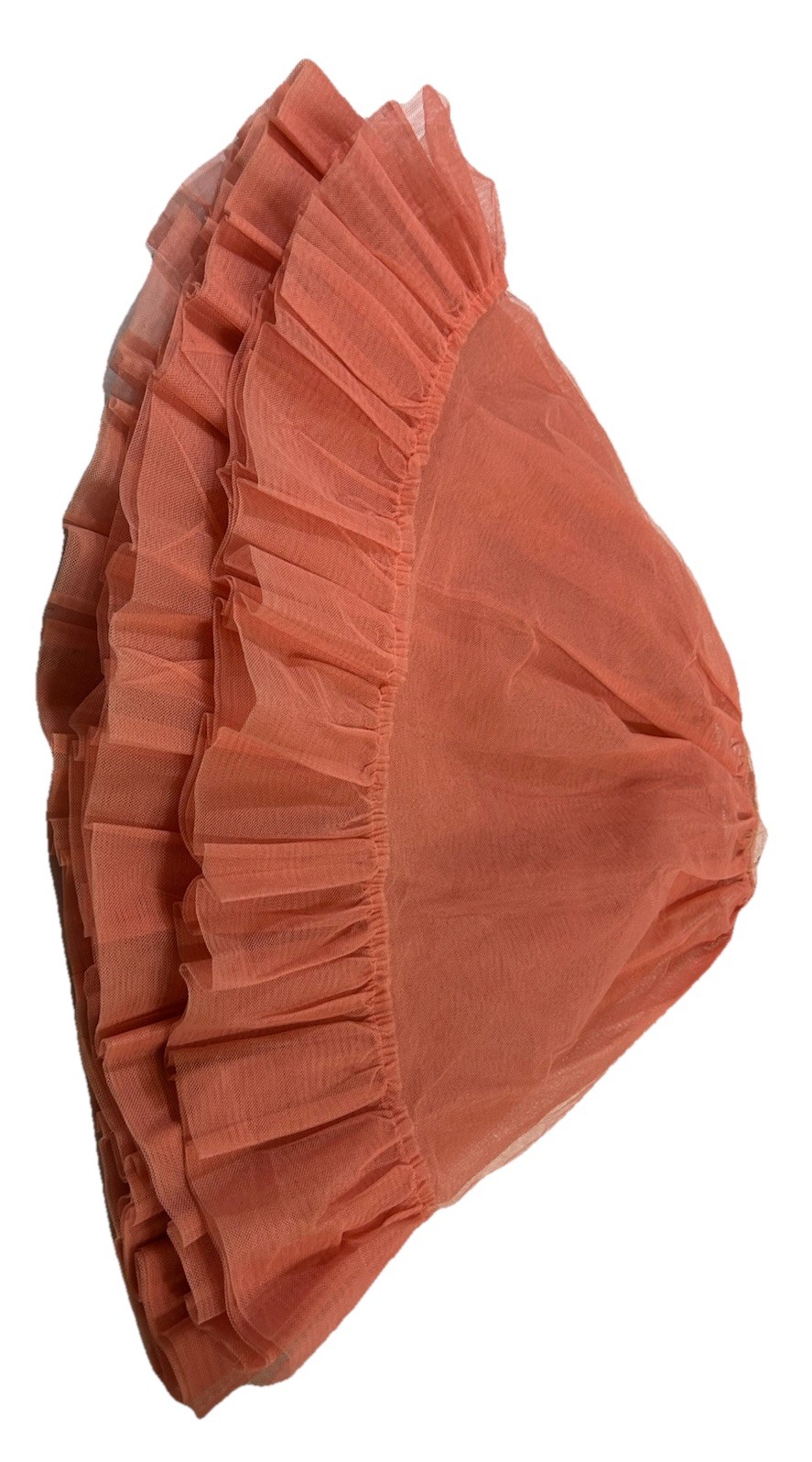 1950 Original Crinoline Petticoat Double Material with 5.5 Ruffled Bottom 140 In