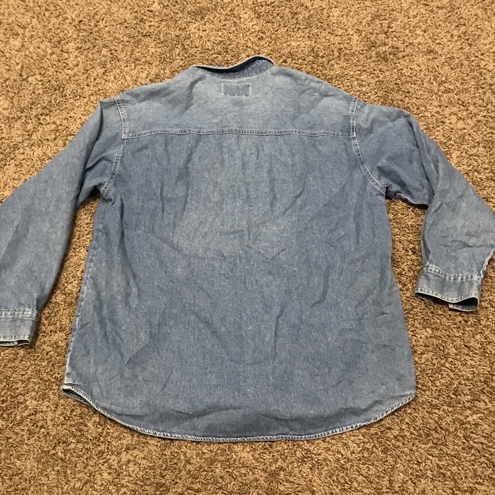 Quizz Again Shirt Women’s Medium Vintage Noah’s Ark Scene Button Up Cotton B24
