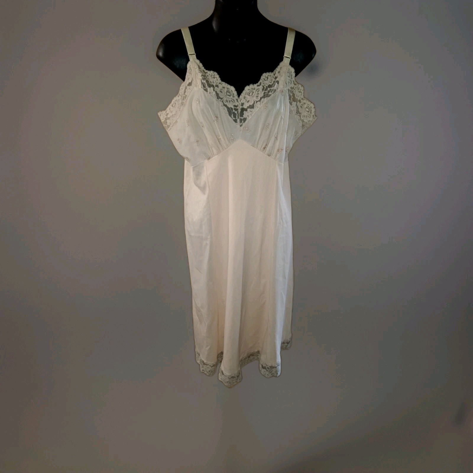 vintage Charmode nylon lingerie slip i