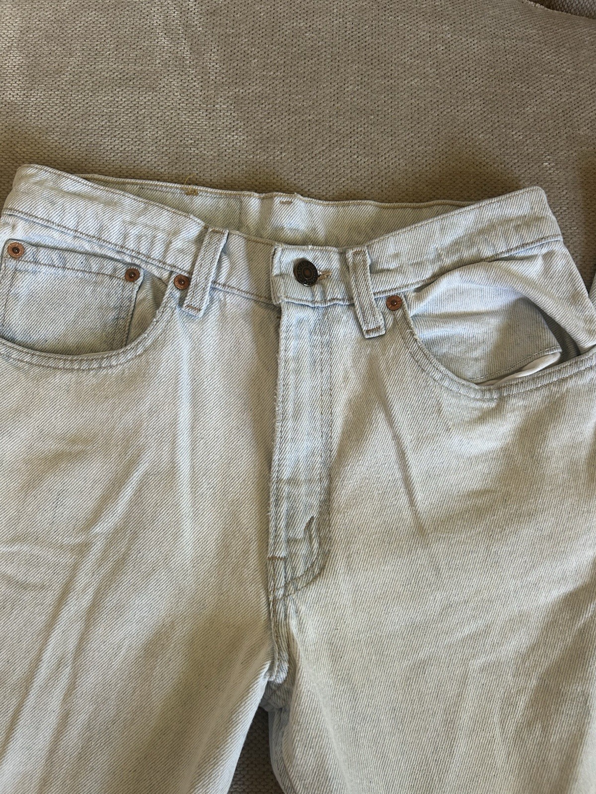 Vintage 90s Levi Denim Jeans – Highwaisted straight 28W 38L