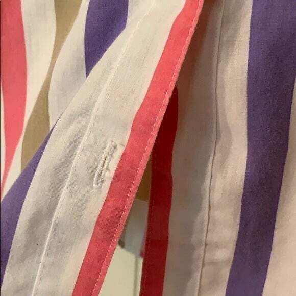 Totally 80s Vtg Cabrais striped top