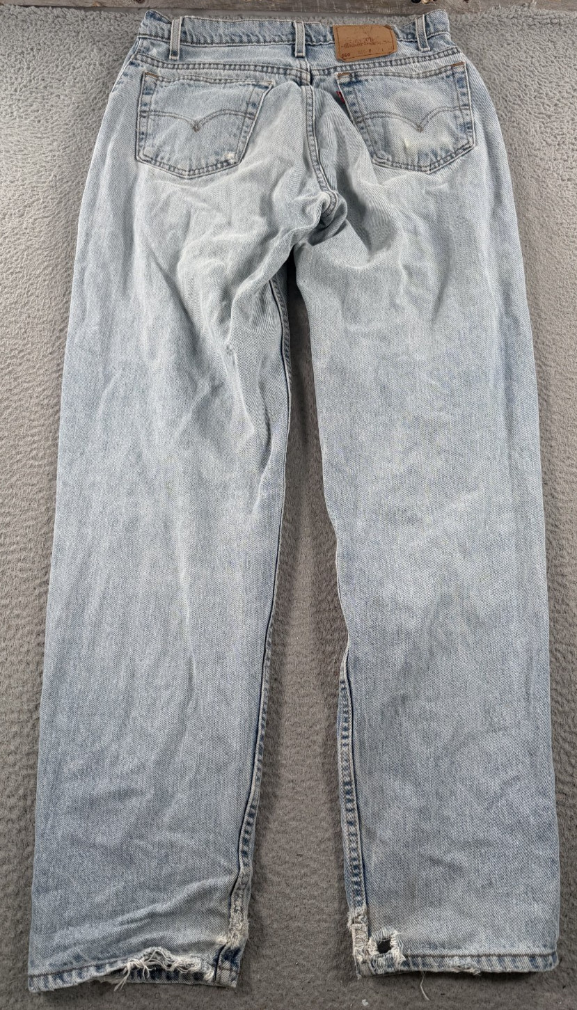 Vintage Levi’s 560 Loose Fit Straight Leg Jeans Men 32×33 Distressed Grunge 1997