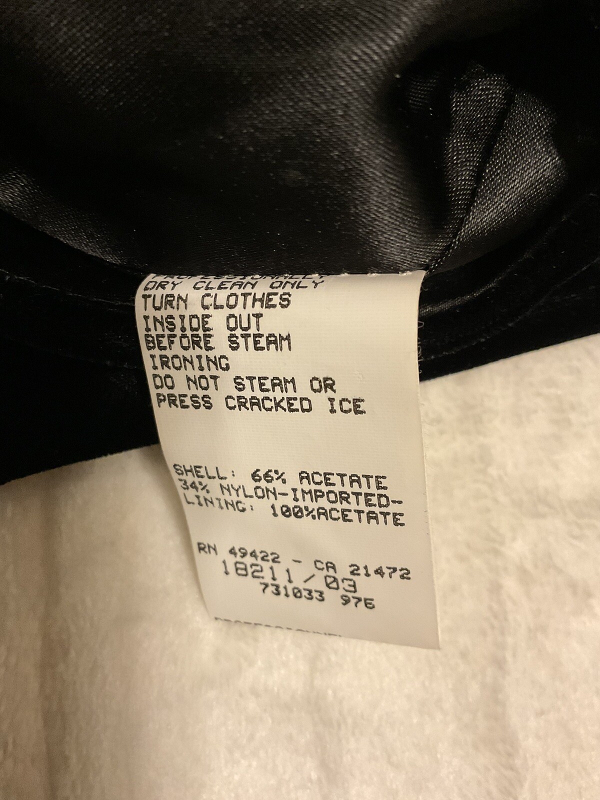Vtg Scott McClintock Womens Velvet 90s Formal Dress 8P Gold Glitter Cocktail