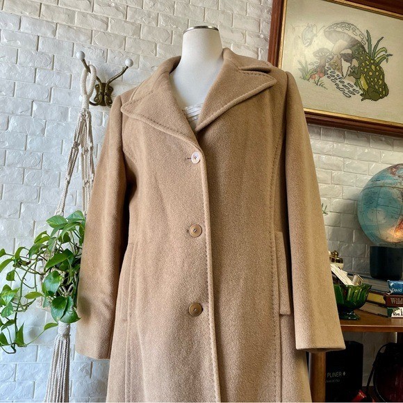 Vintage Collection Fifty Nine 100% Italian Baby Camel Hair Long Coat