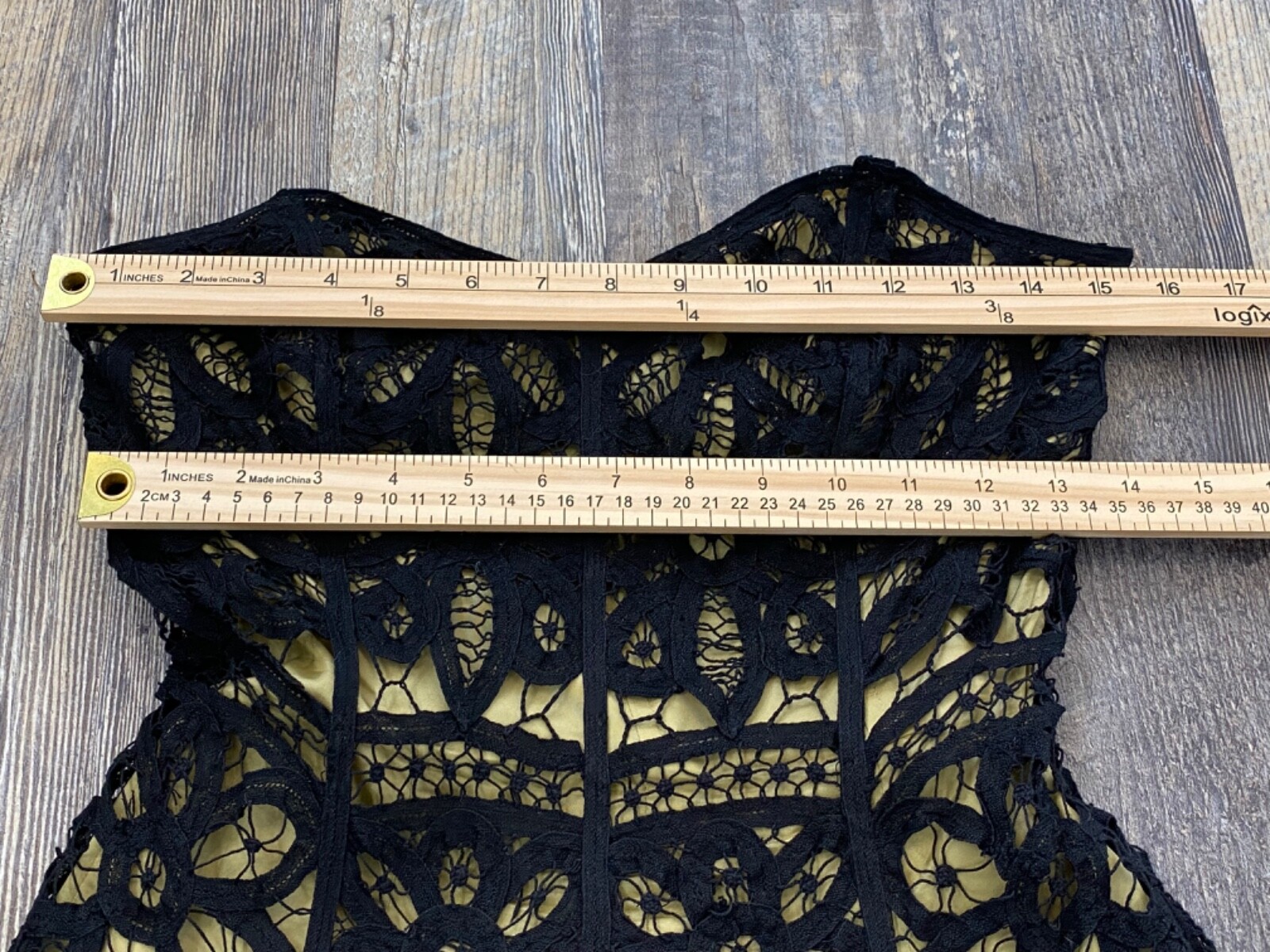 Vintage BETSEY JOHNSON NEW YORK Black Whimsigoth Boho Chic Dress Sz. 2 Y2K