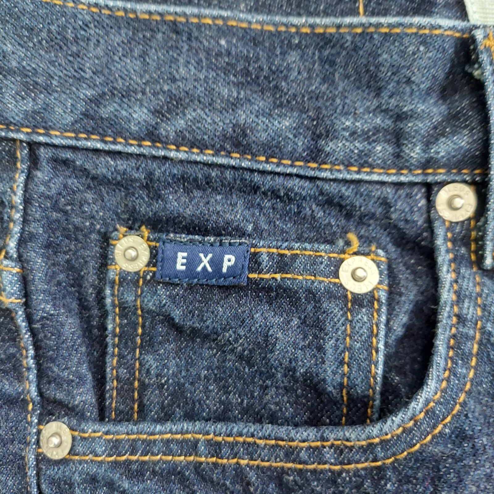 Vintage 90s Limited Express Blues High Rise Capri Flare Jeans 9/10 Dark Wash