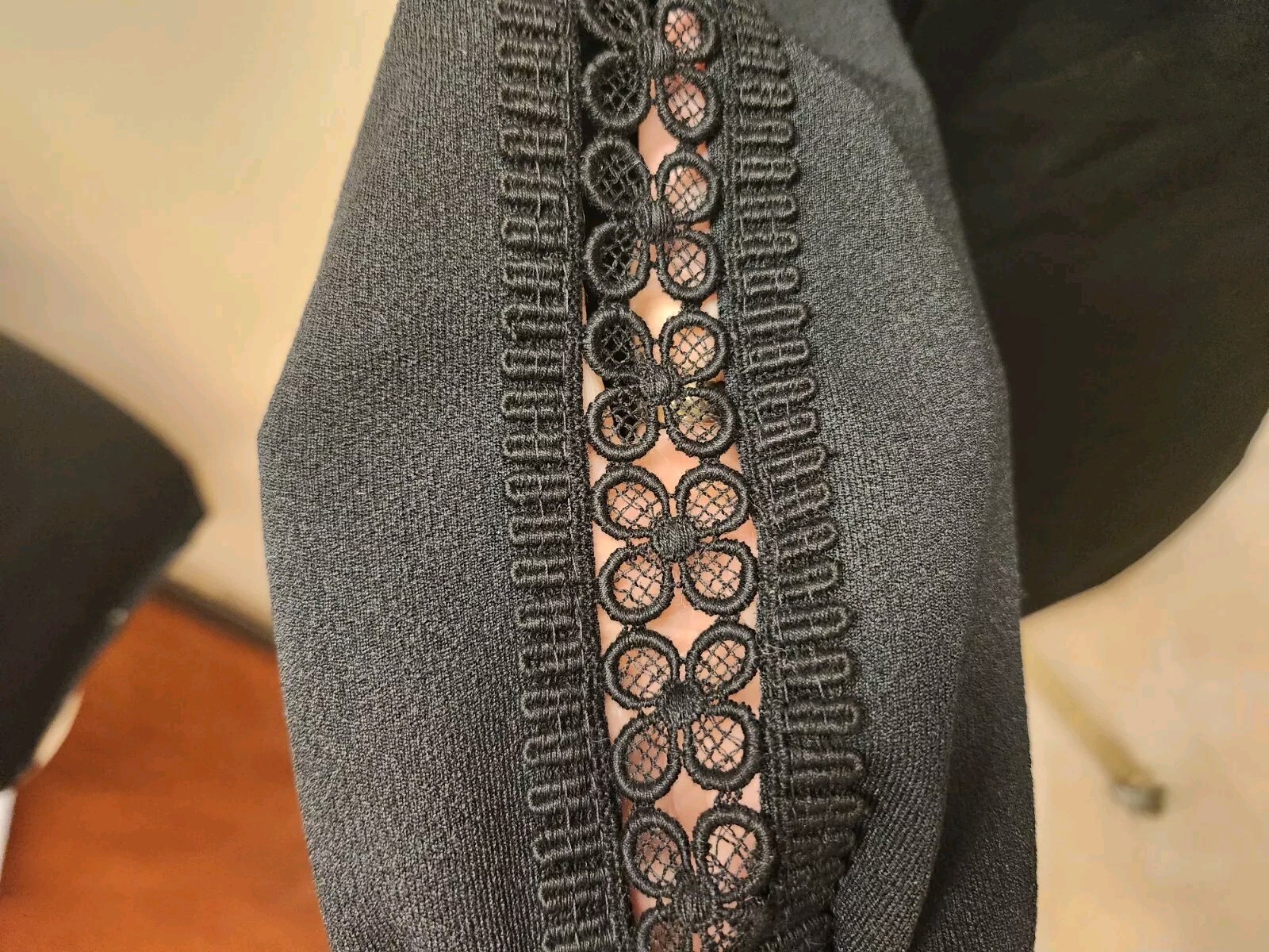 70’s Toni Todd Blk Knit Dress * Vintage Designer Lines* szM*Measurements Given