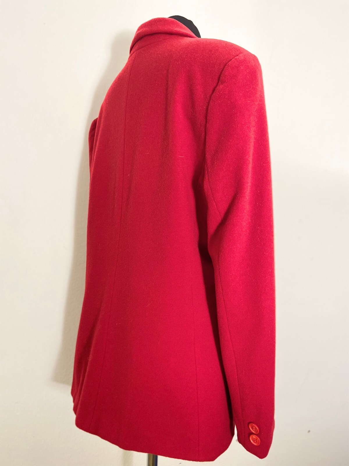90s red blazer | Elevate Your Look with this Stunning Red Wool Blazer for Women