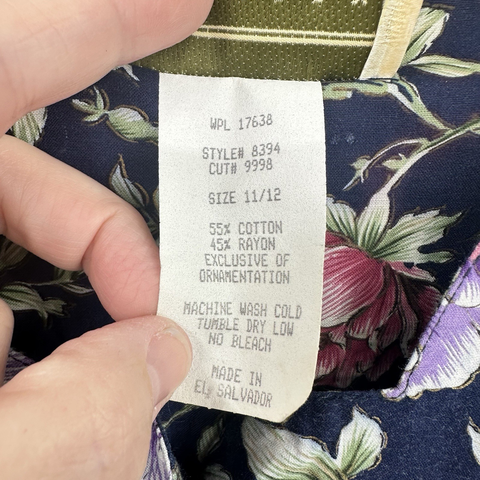 vintage 80s COUNTRY ROMANCE MAXI DRESS floral XL cottagecore prairie equestrian