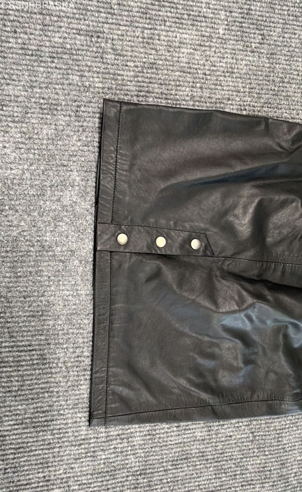 Vintage 90s G-III Leather Fashions Women’s Black High Waist Pencil Skirt Sz 7/8
