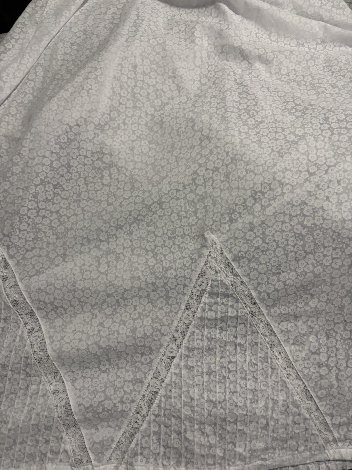 Vintage Eileen West Cotton Blend Nightgown