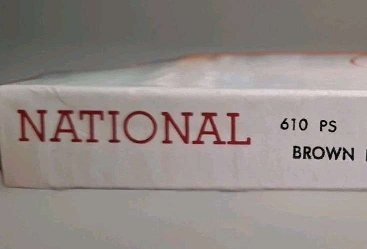 Nationals First Quality Seamed 8.5 S 100% Nylon Stockings 4 pair 80 Gauge Nude