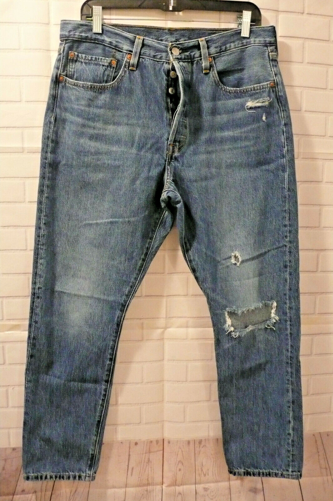 Vintage 1971-1972 LEVI’S 501 S Model Men’s Denim Jeans Pants Sz W32 X L28