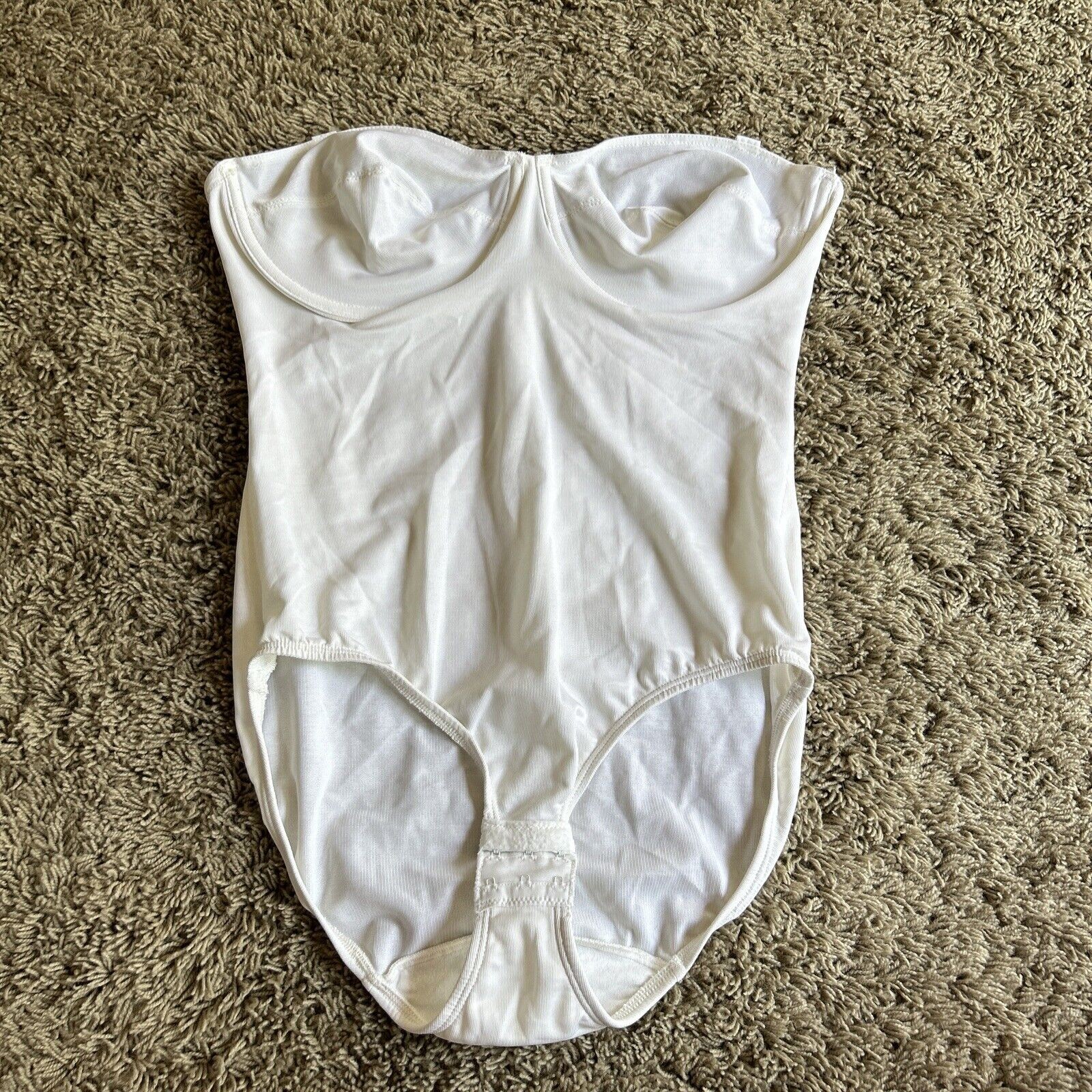 Weight Watcher In Control 38D Body Shaper Briefer Girdle One Piece Underwire Z23