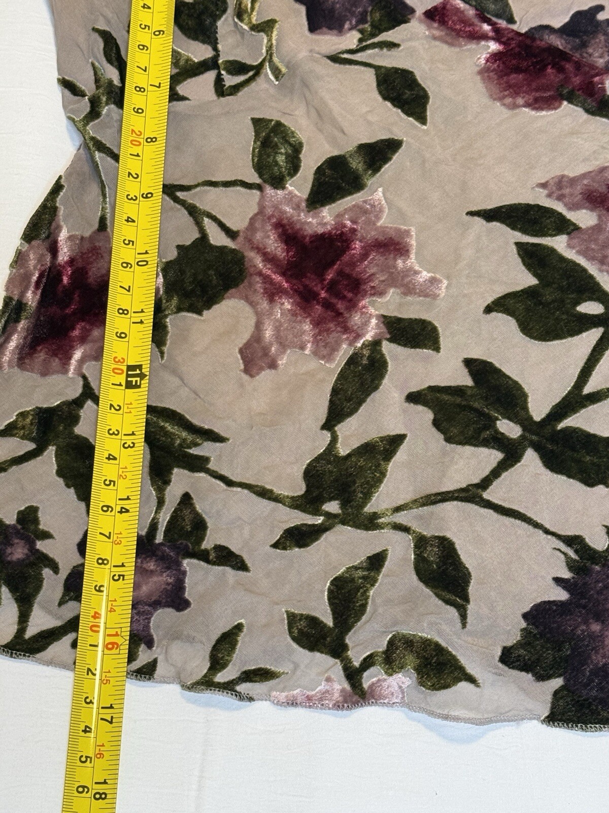 Cooper St Women’s VINTAGE Sheer Camisole With Gorgeous Velvet Flower &. Details