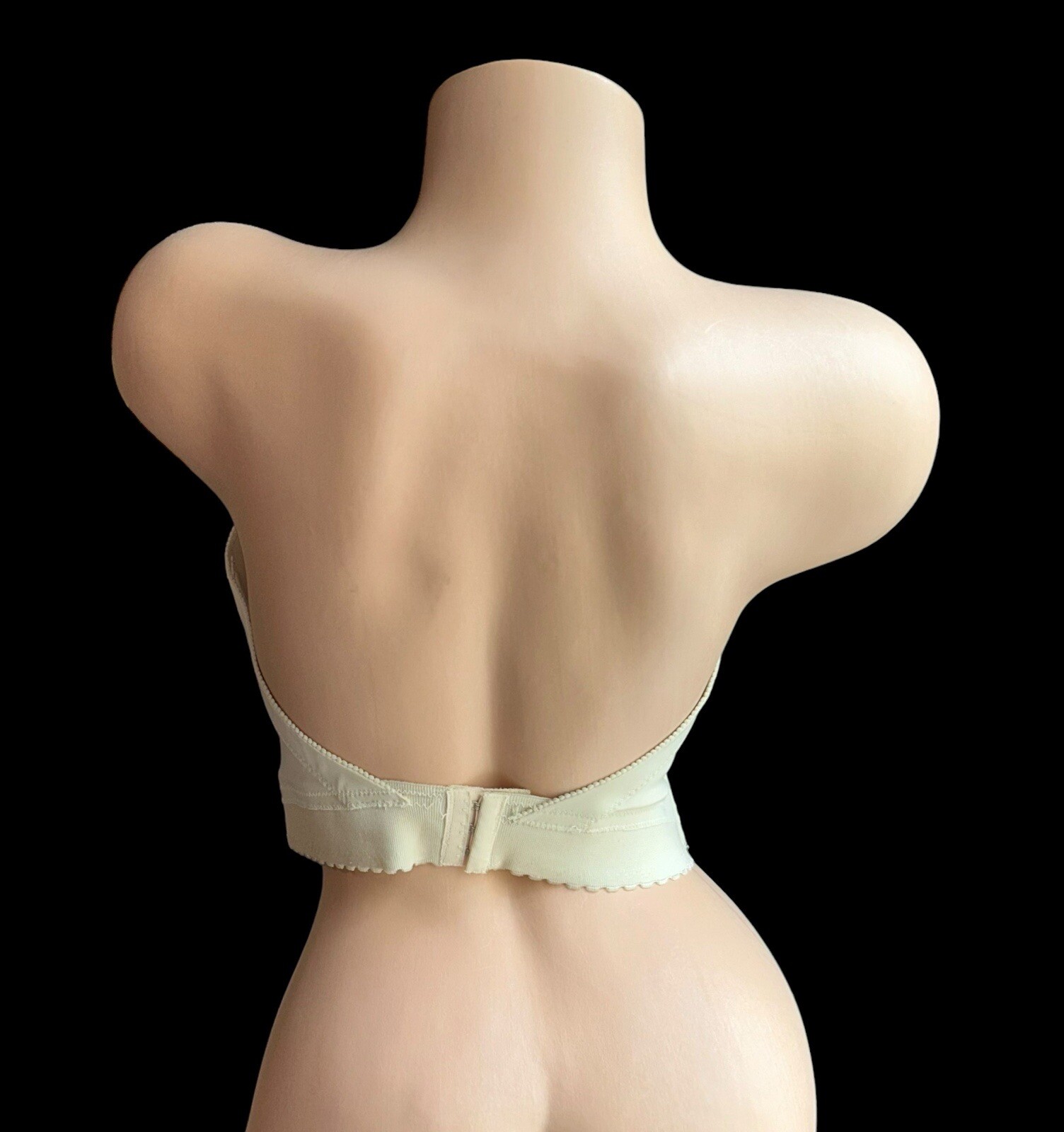Backless by Young Smoothie Bra The Strouse Adler Co Nylon Bustier Brassiere 36B