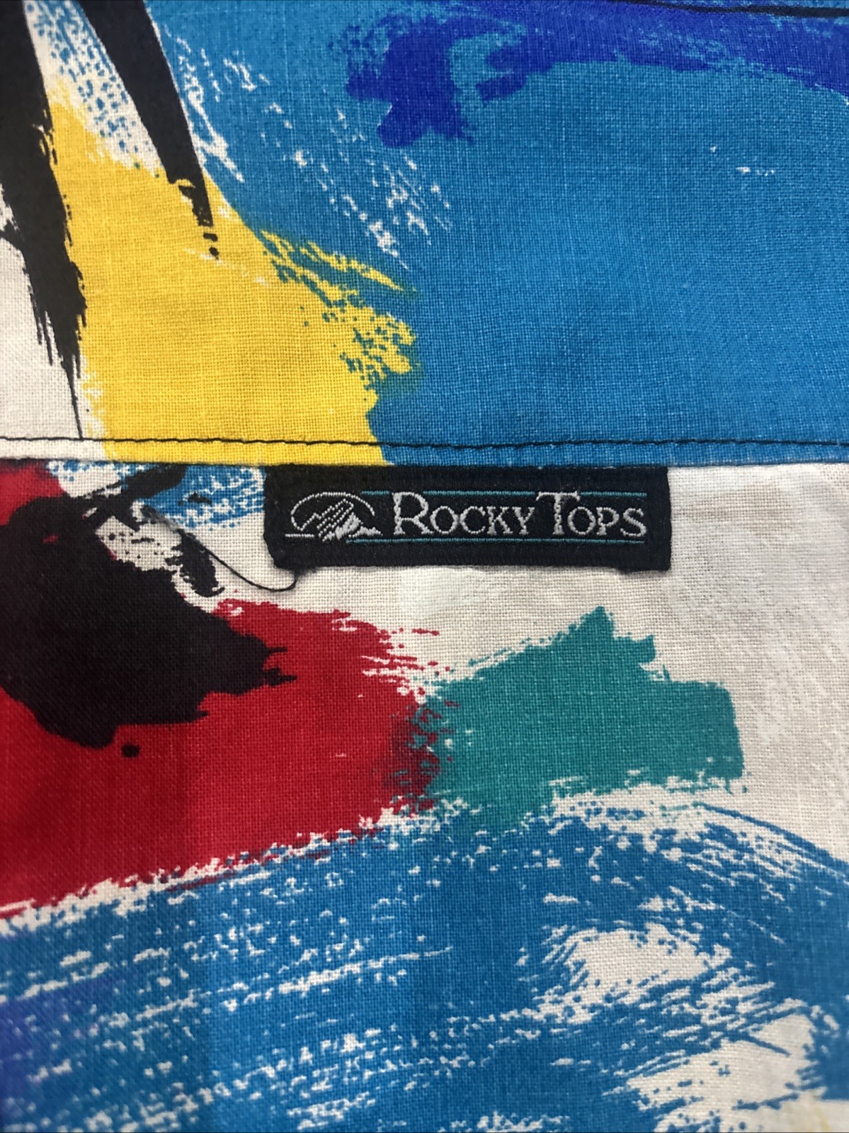 Vintage 1980’s Rocky Mountain Western Paintbrush Shirt Women’s Medium