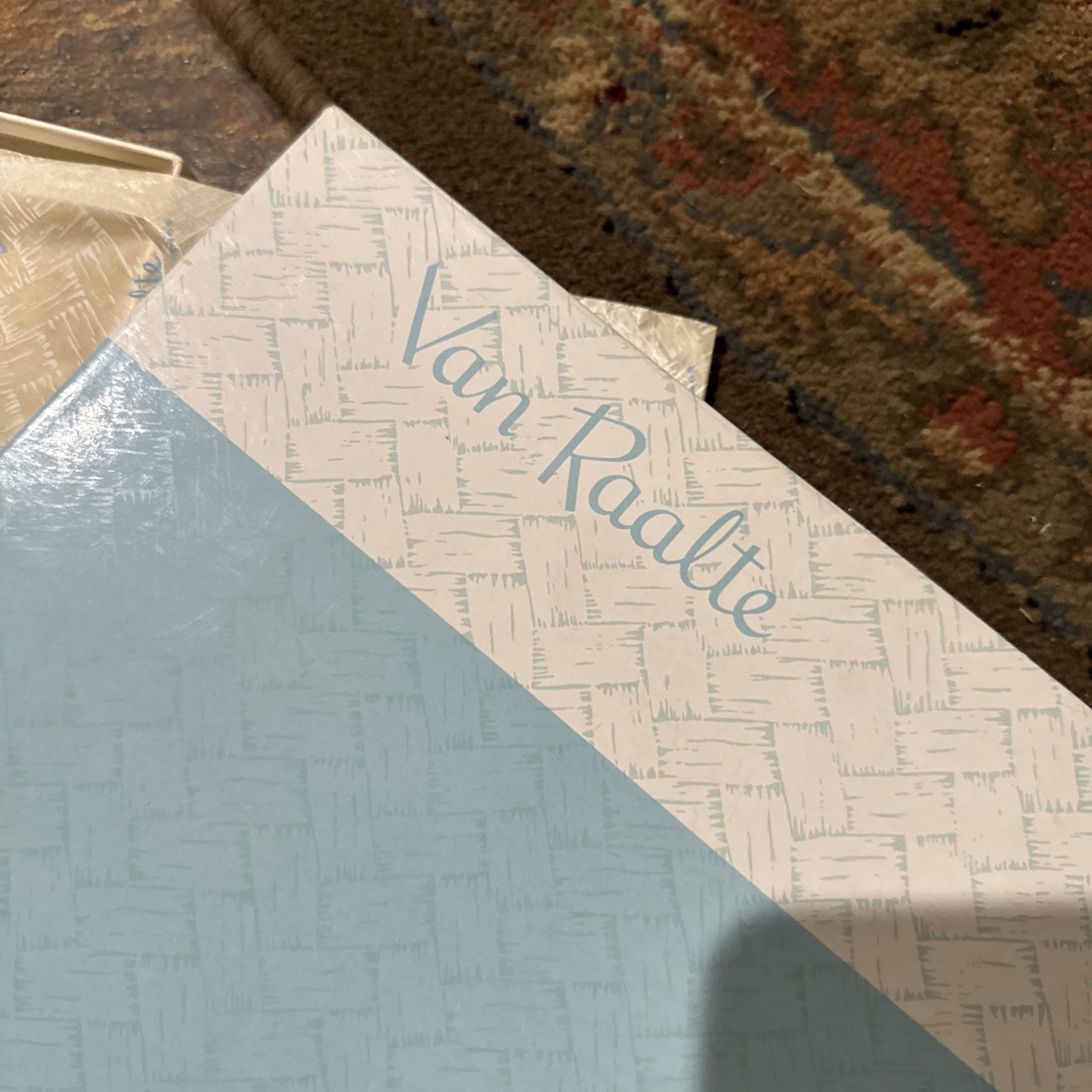 Vintage Van Raalte Box Packaging Nightgown Gown Lingerie Advertising Prop 12x 9″