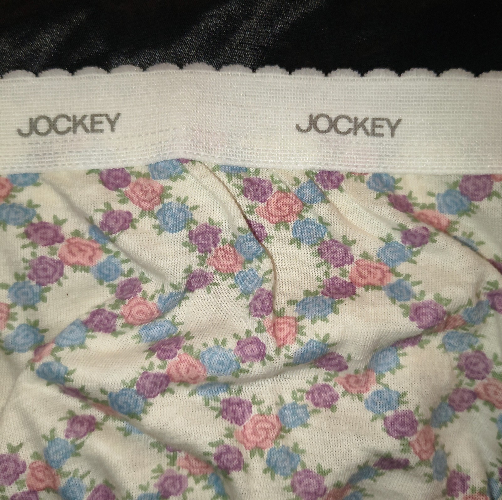 Vintage 1980’s French Cut Floral Bikini Panties by JOCKEY FOR HER Size 5 NWOT