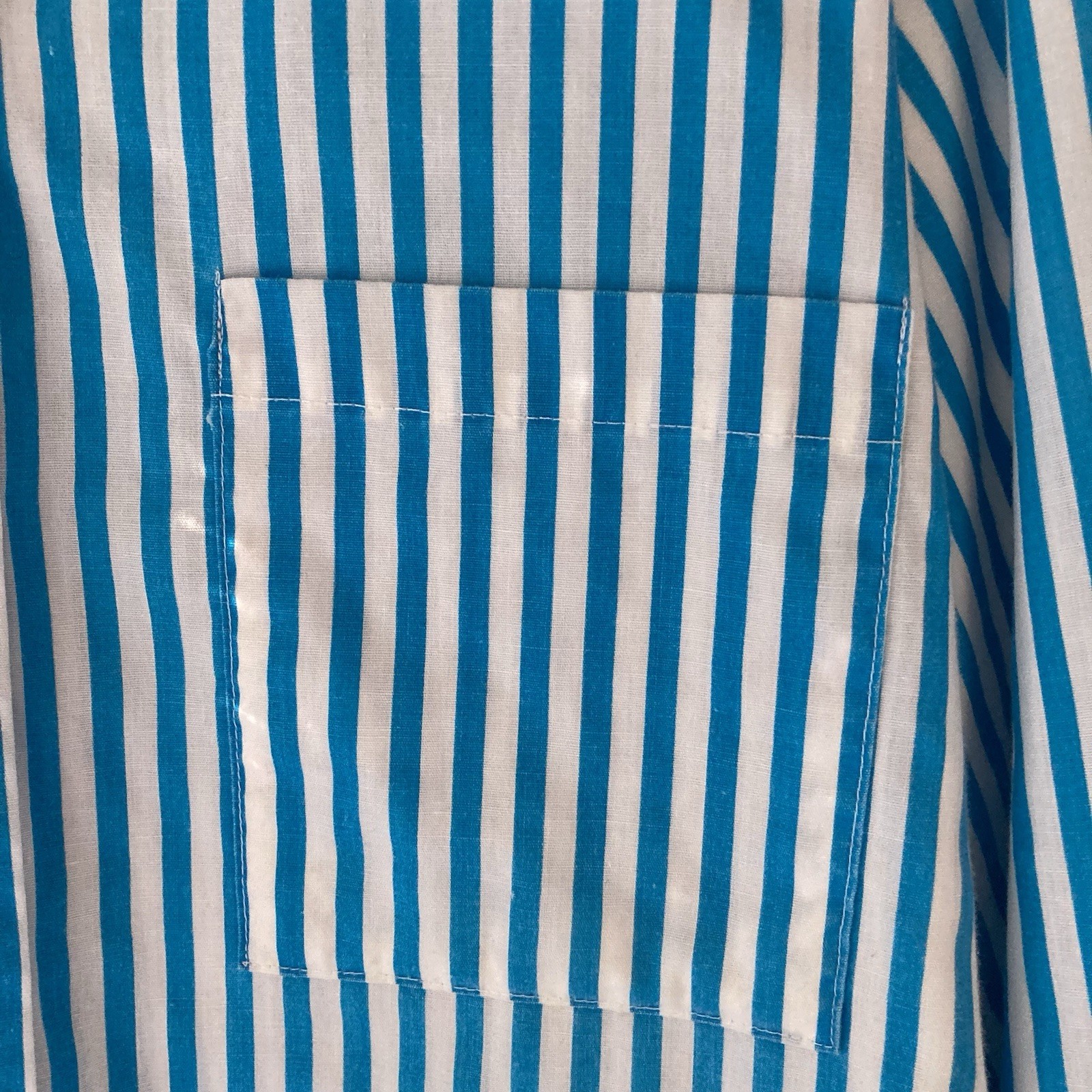 VTG Oak Hill Striped Oxford Button Up Shirt Womens LRG Quiet Luxury Office Core