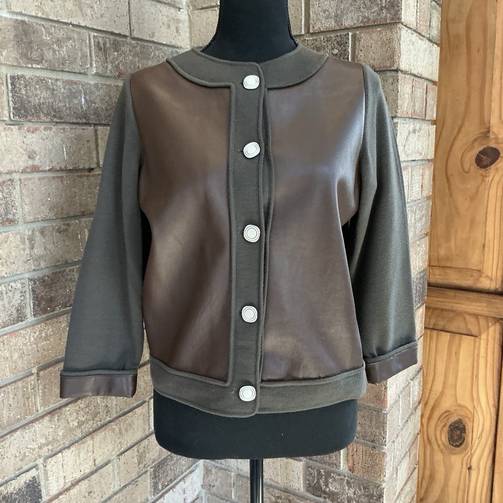 60s VTG Savage Juliette Italian Virgin Wool 2Pc Jacket Skirt Suit Size 10 #37D4