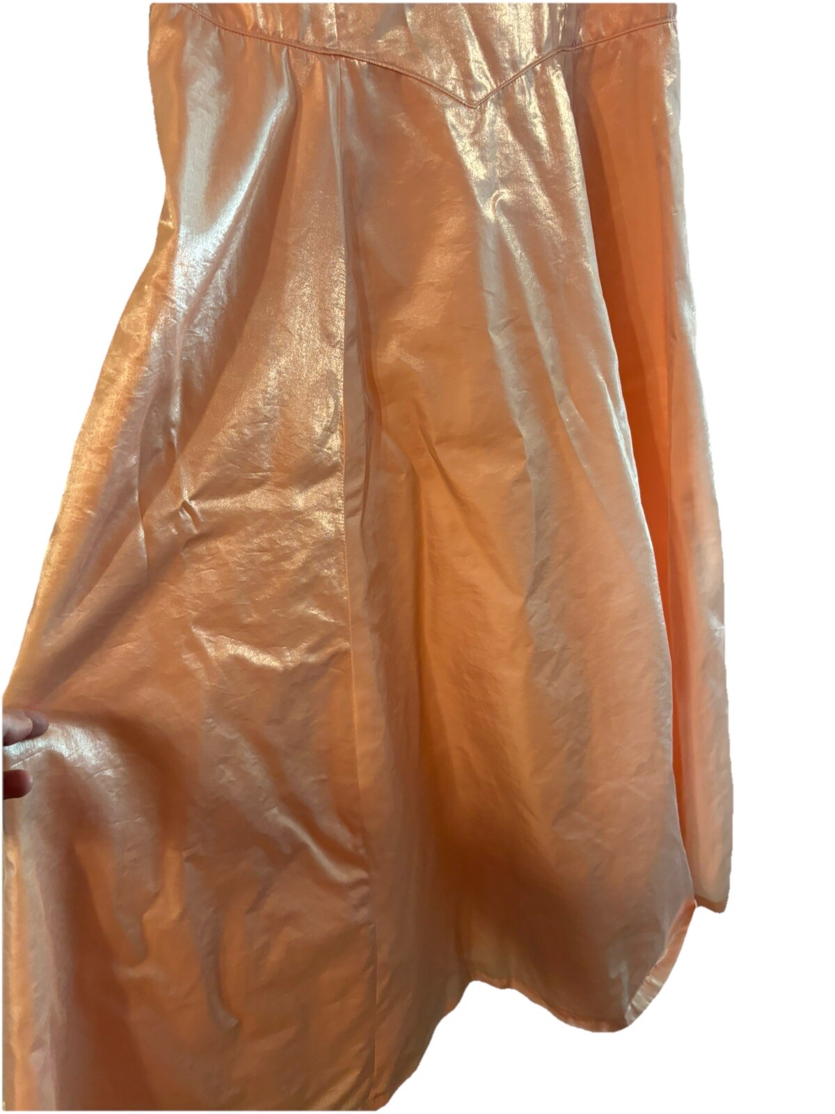PINK Unlabled 80’s Prom Dress Theatrical Halloween Formal Dress up Gown Homemade