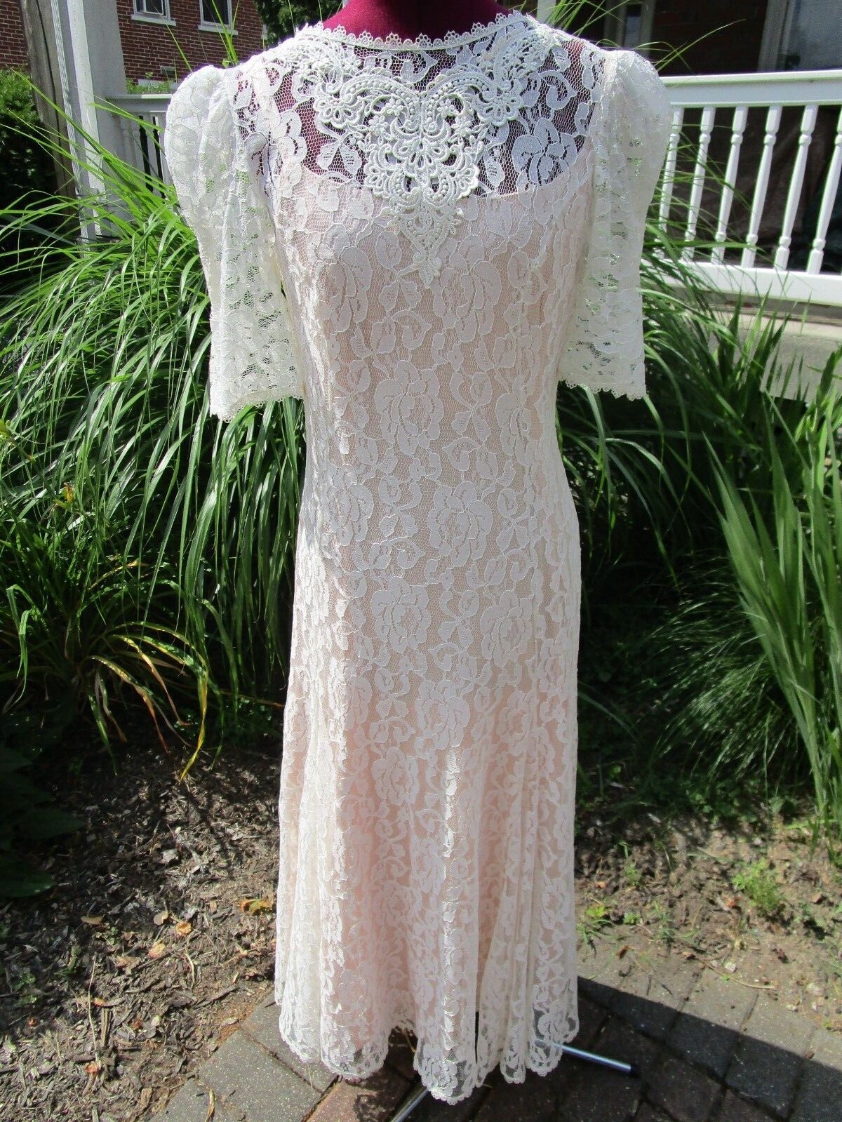 Vintage 1980s „Creative Elegance” 2pc. Dress