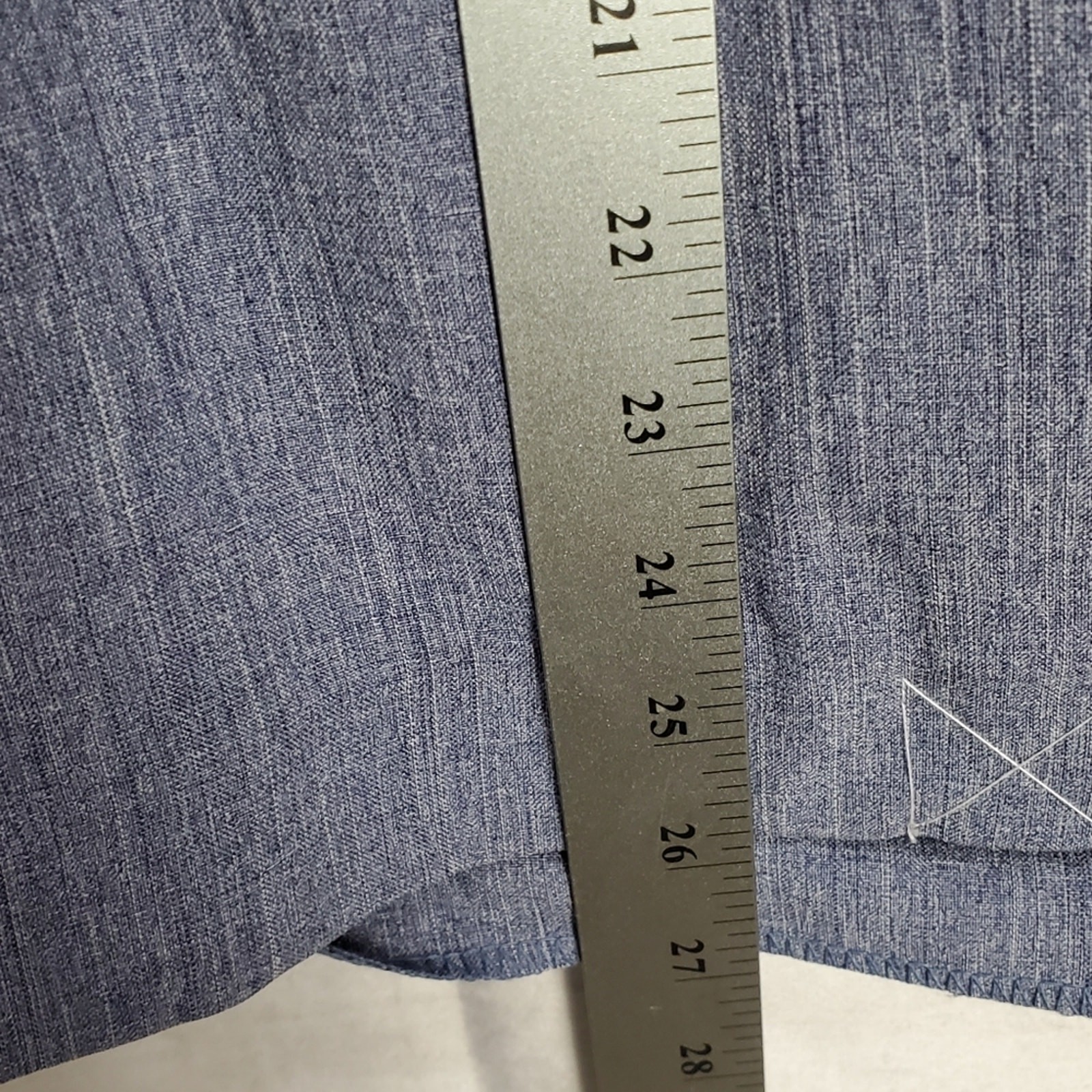Vintage 90s Pencil Skirt Womens Size 14 Executive Collection Blue Career