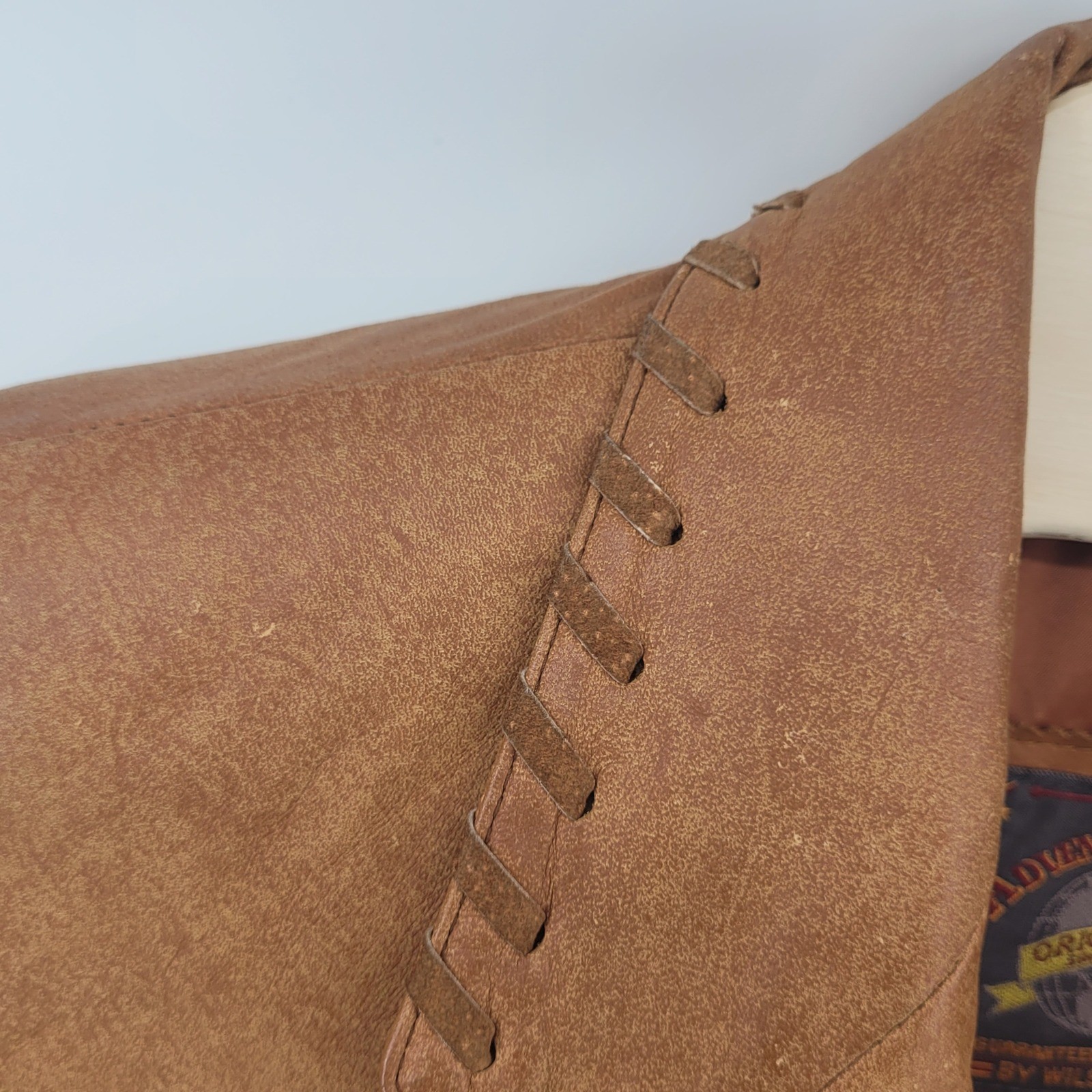 Wilson Adventure Bound Originals Size Medium Brown Suede Leather Blazer Jacket