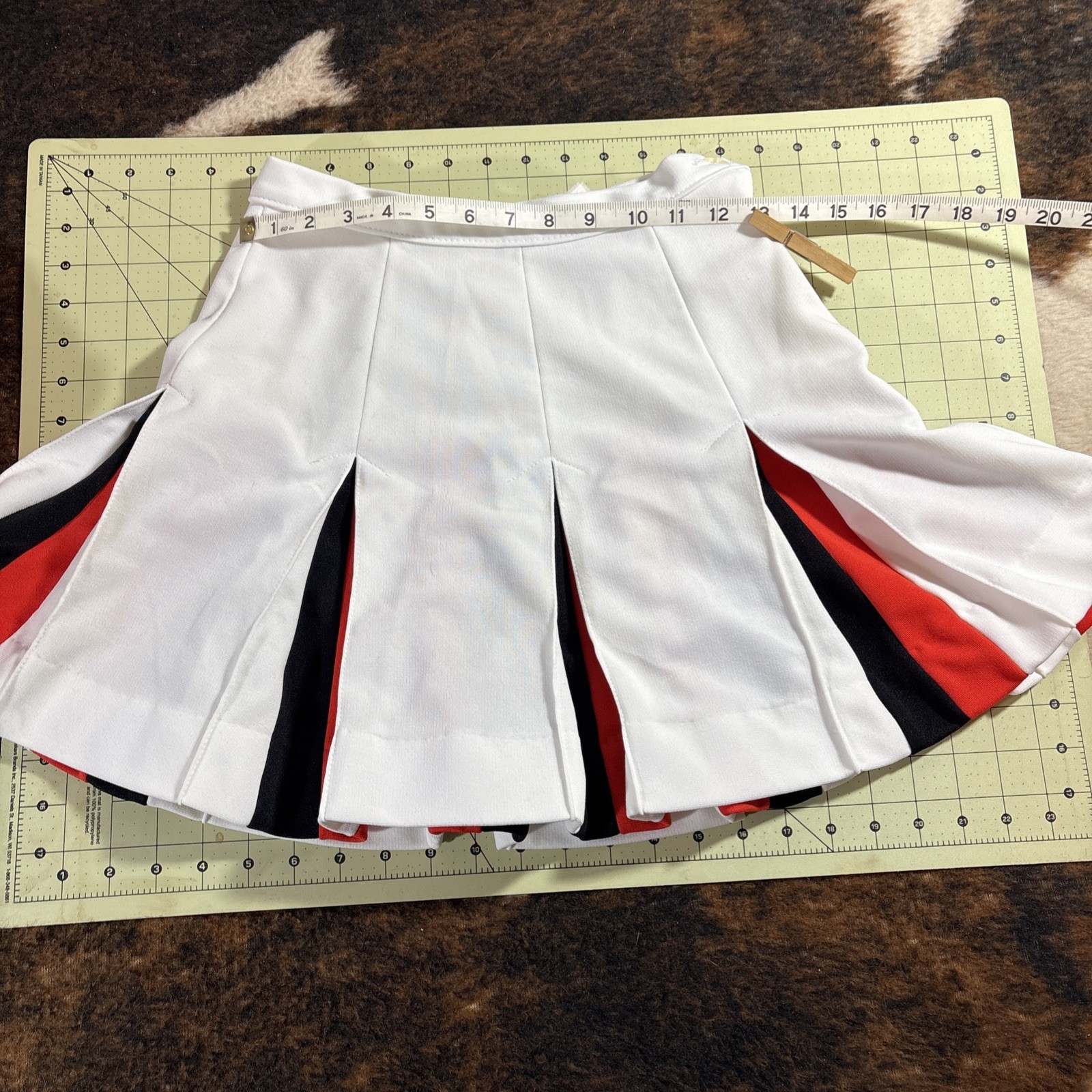 Dehen Vintage Cheer Sweater And Skirt Size 11 Bottom L Top. Looks Small USA