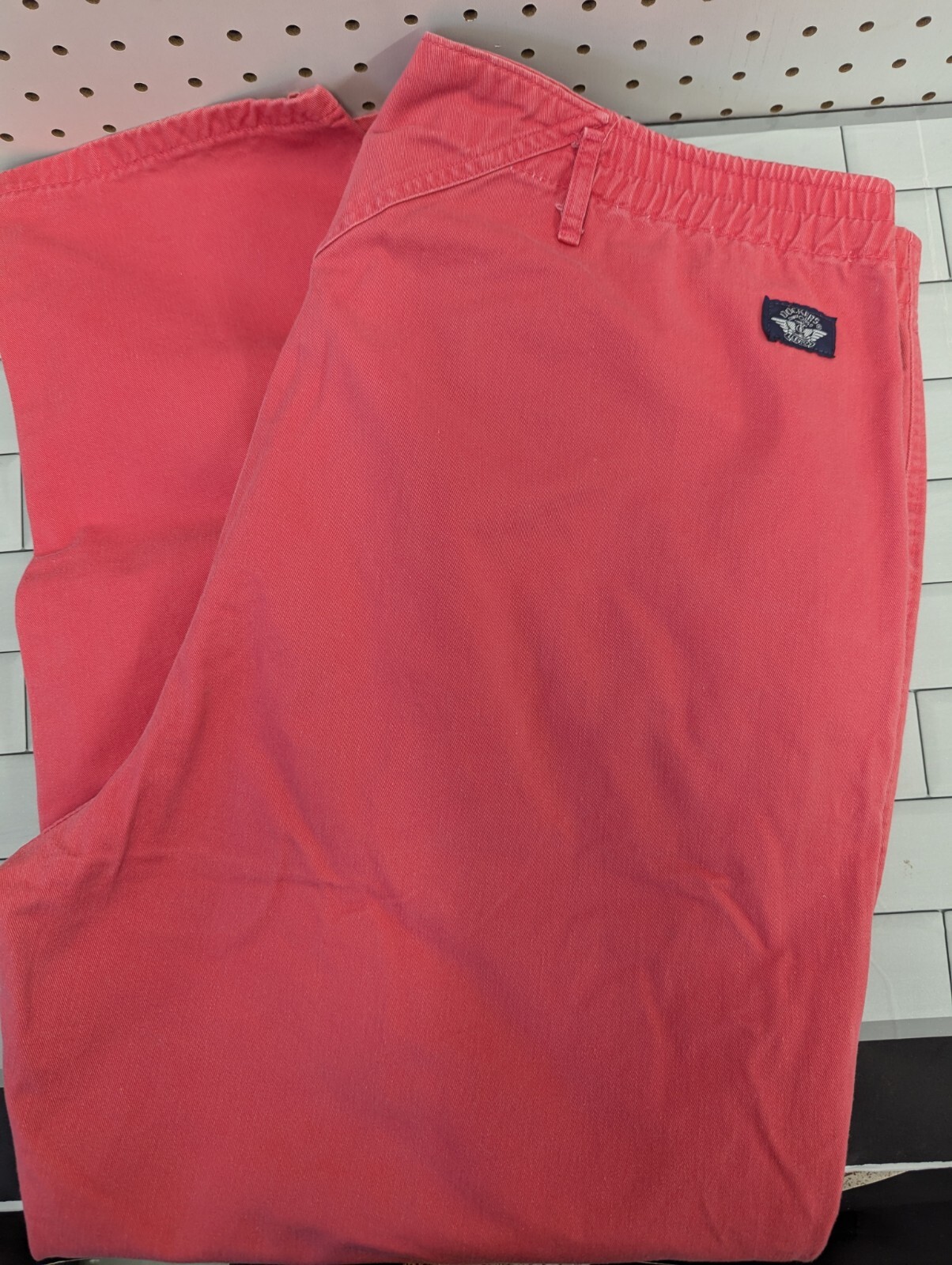 90s Dockers Chinos Vintage Mom Pants Pink Size 20W Pink Made In The USA