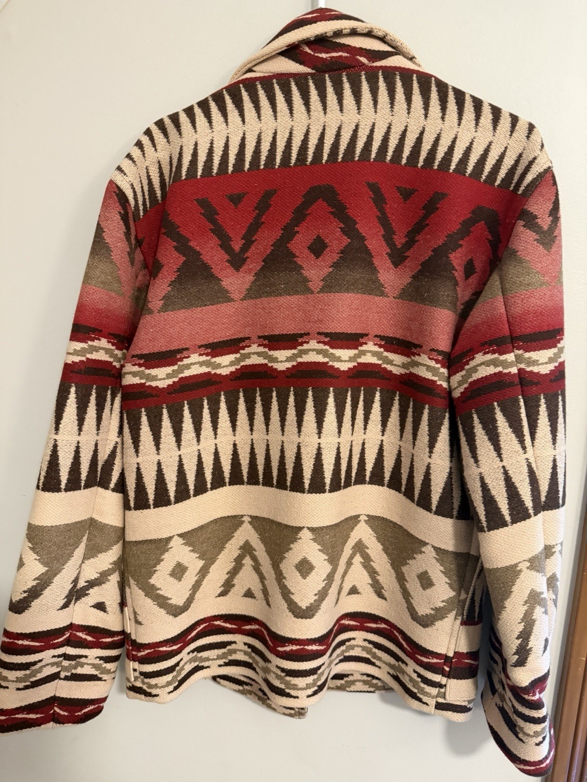 Vintage Ralph Lauren Country Santa Fe Jacket Southwestern Geometric Size S