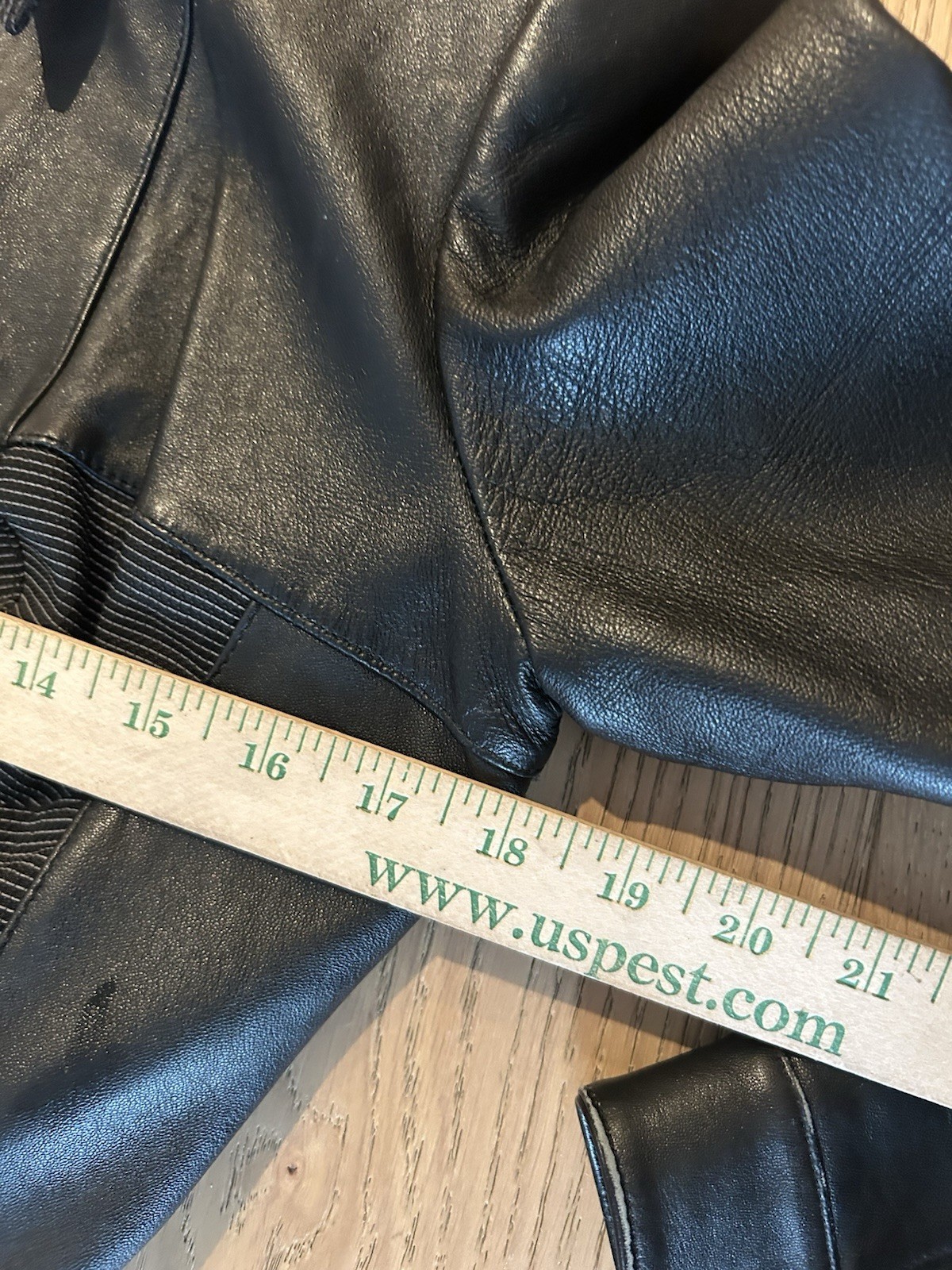 Vintage 1970’s Cache Jacket Women’s Black Leather Corset 1990’s