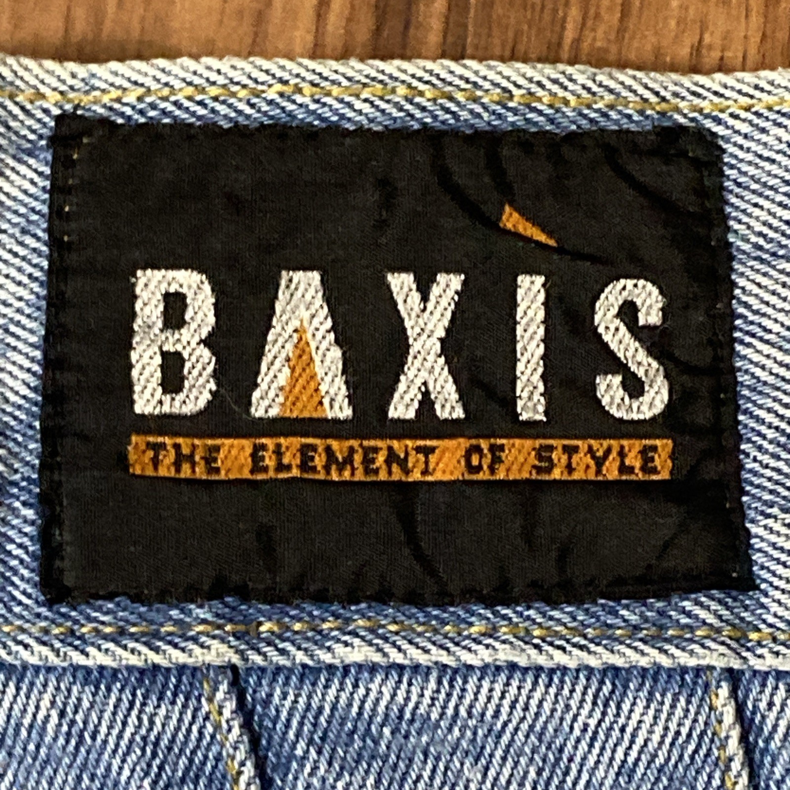 Vintage Y2K Baxter Women’s Jeans Sz M 30×25.5 Baggy Wide Leg Pleated High Rise