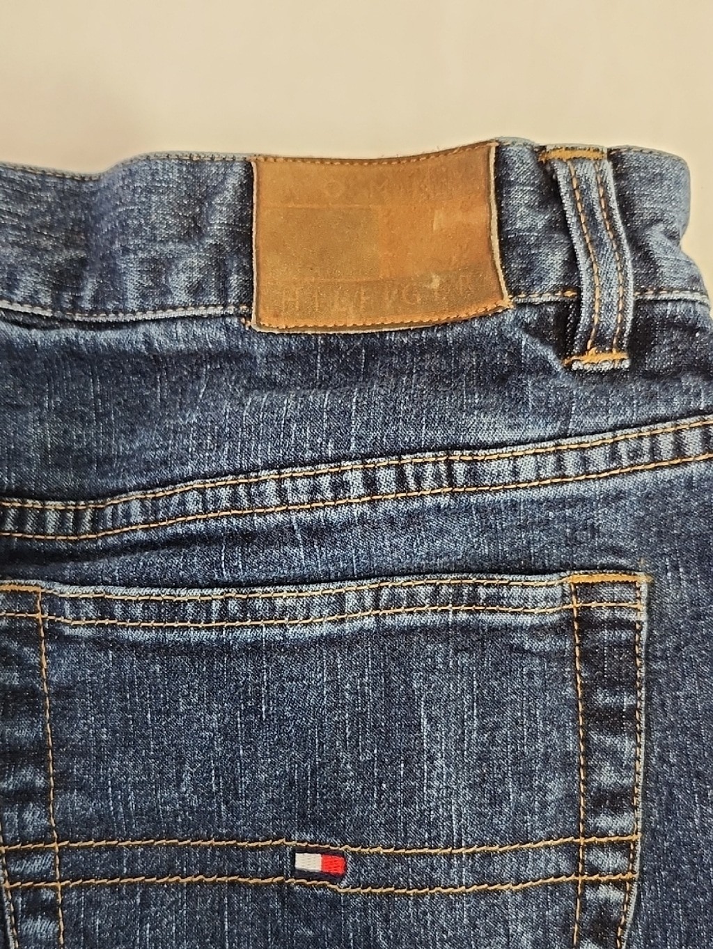 Tommy Hilfiger Vintage Womens 1999 Dark Blue Straight-Leg Jeans Size 12 90’s