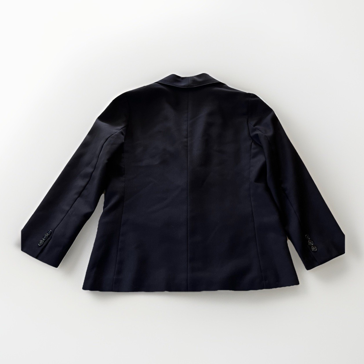 Vintage Sears The Fashion Place Blazer Women’s M Navy Blue 2-Button Lined