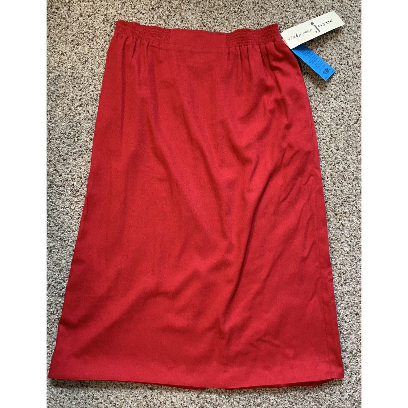 Vintage NOS Joyce Sportswear Modest Pencil Skirt USA Union Label Size 13 / 14