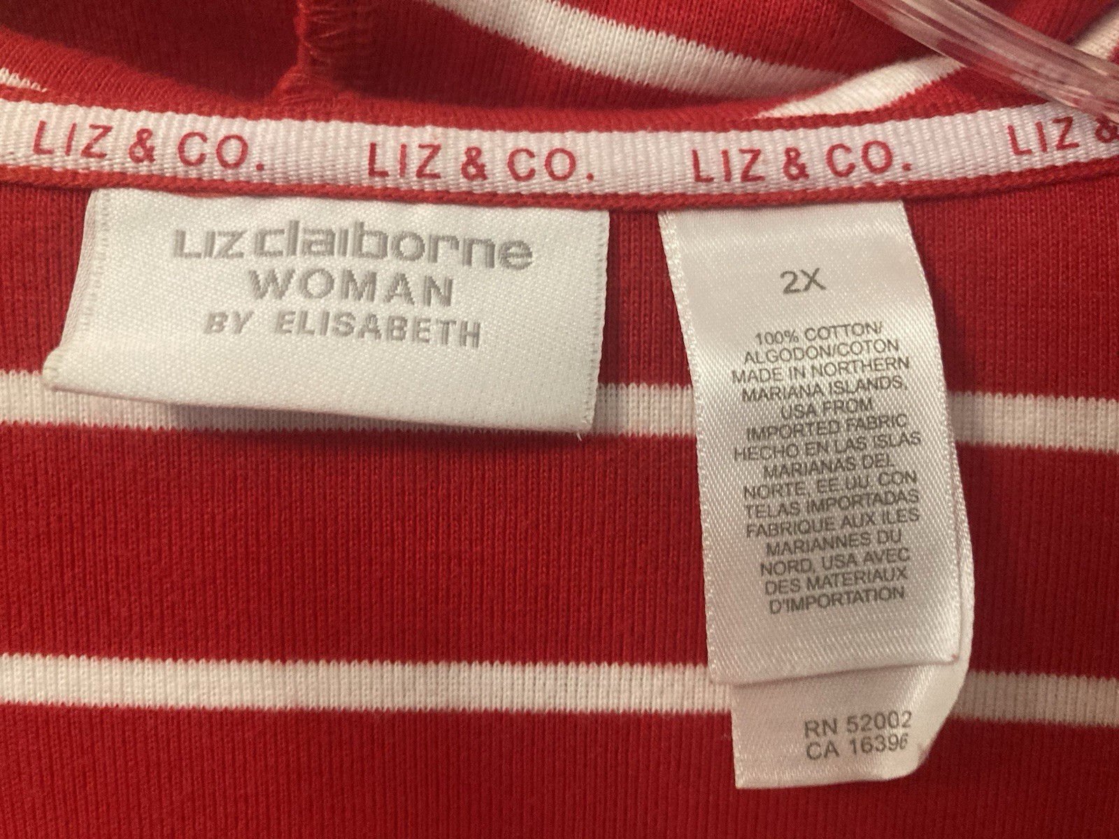 VTG 80s/90s Liz Claiborne Woman By Elisabeth, 2X Hoodie Zip Light Jacket