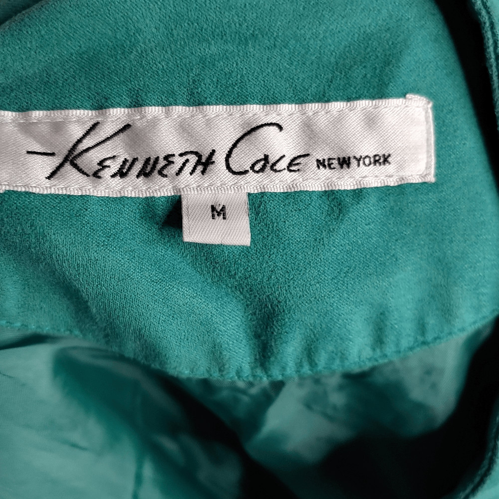 Kenneth Cole NY Cutout Green Bomber Jacket Size M