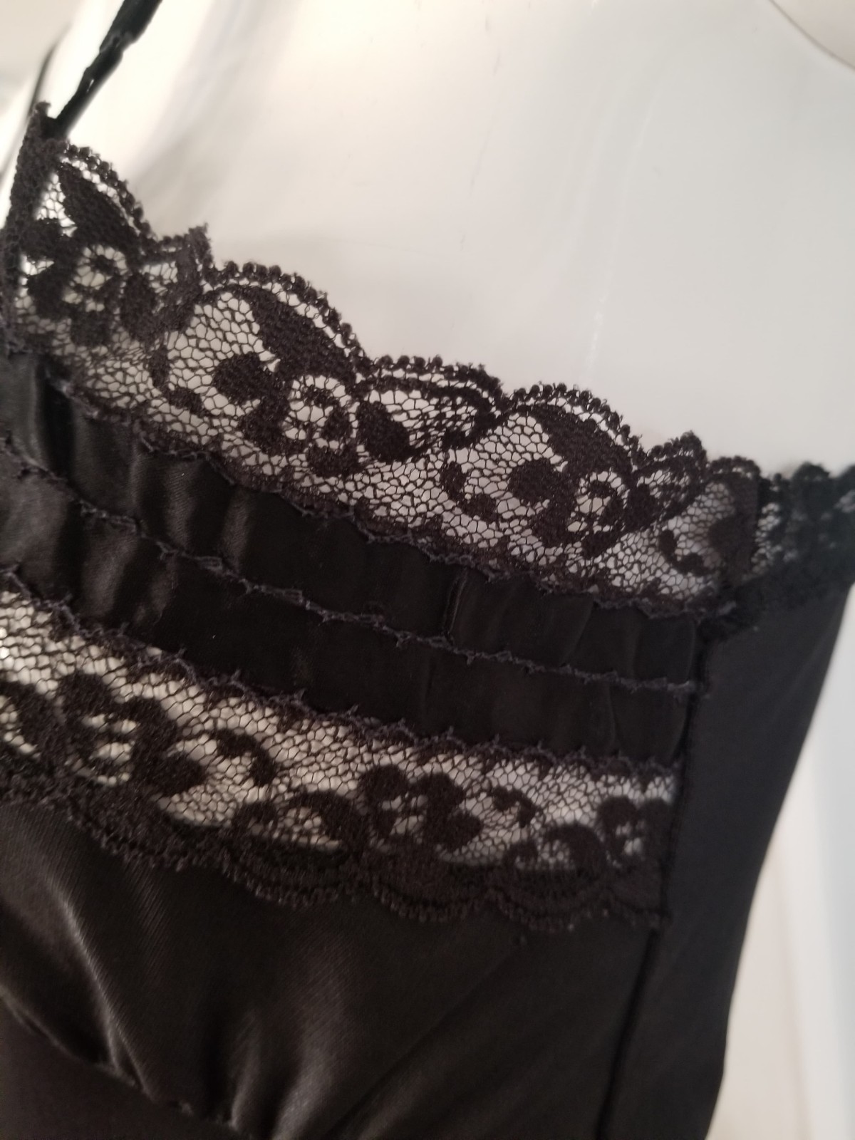 Lot Of 3 Vintage Lingerie 2 Full Slips 1 Half Slip